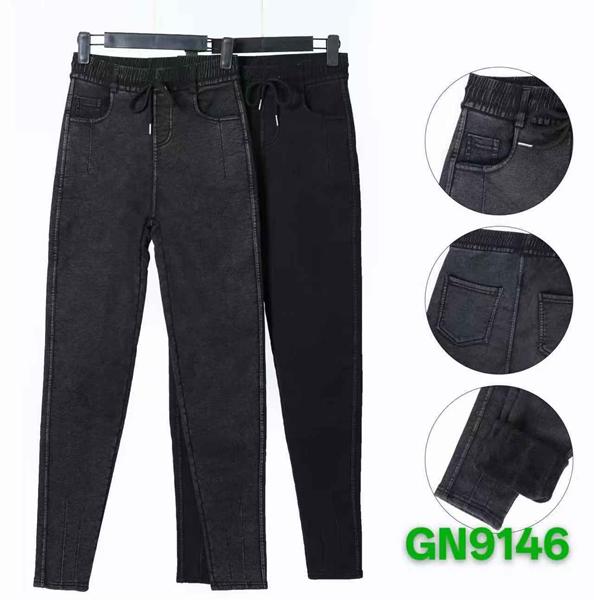 Джинсы Hoan (XL-5XL) 9146-1 mix (зима)