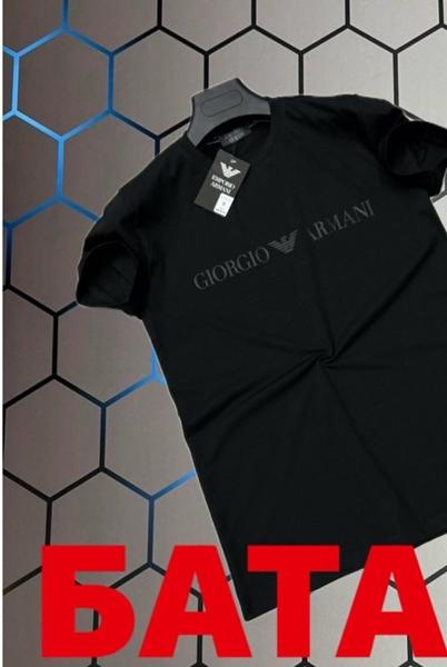 Футболка Alex Clothes (2XL-6XL) 13113 black (лето)