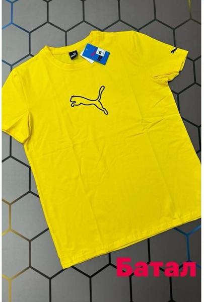 Футболка Alex Clothes (2XL-6XL) 13118 yellow (лето)