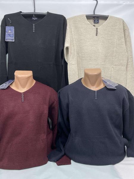 Свитер Sabihina (3XL-5XL) SB1484 wine (зима)