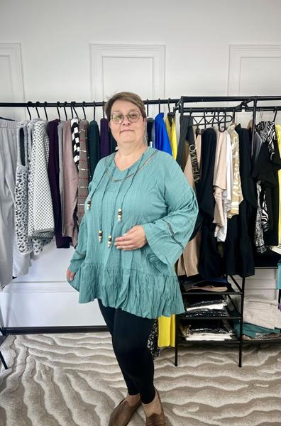 Блузка Global (52-62) GL100 mint (деми)