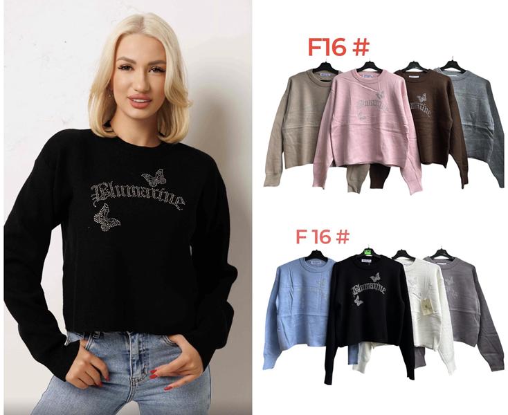 Свитер Katty (46-50) F16 mix (зима)