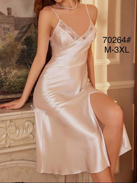 Ночнушка Estima (M-3XL) 70264 beige (лето)