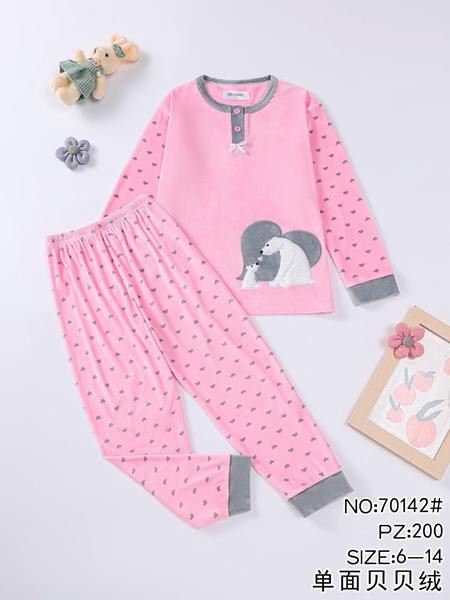 Пижама Estima (5-10) 70142 pink (зима)