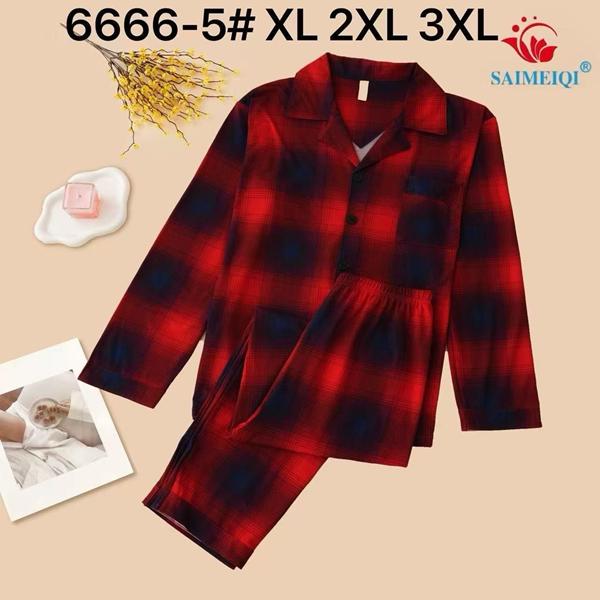 Пижама Estima (XL-3XL) 6666-5 red (деми)