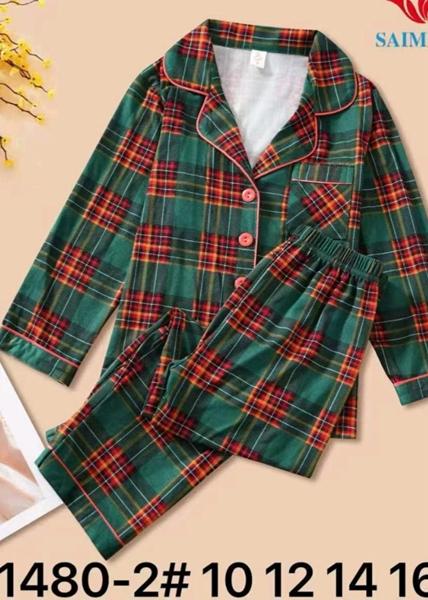 Пижама Estima (10-16) 1480-2 green (деми)