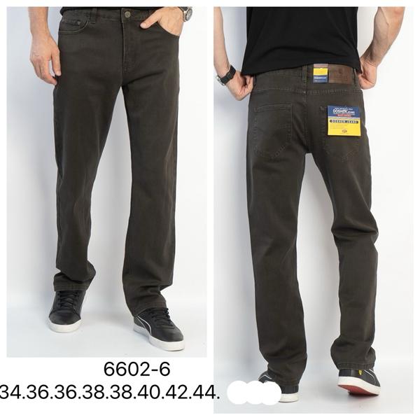 Джинсы Lili (34-44) 6602-6 khaki (деми)