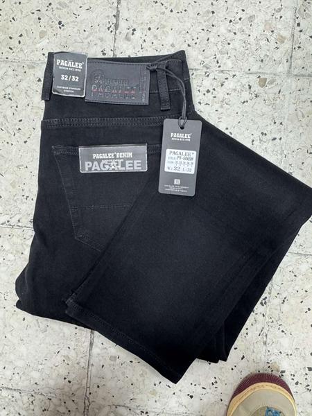 Джинсы Maxim Jeans (32-38) 5069 black (деми)