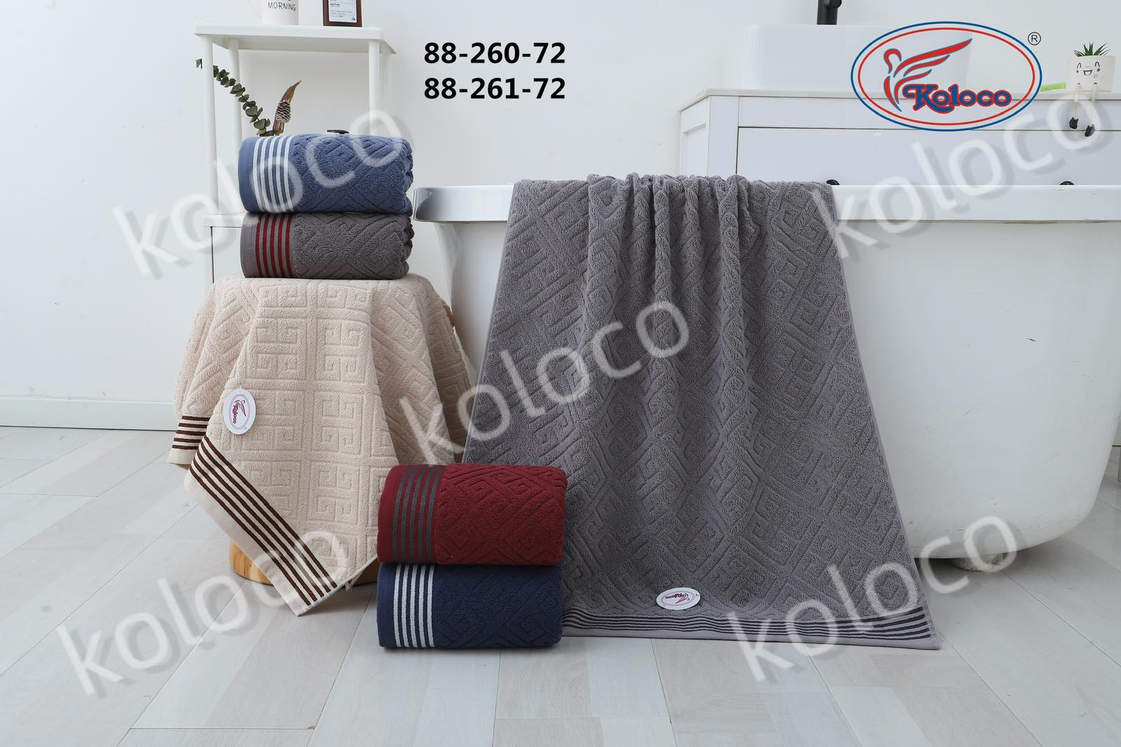 Полотенце Koloco (70*140) 88-260-72 (деми)