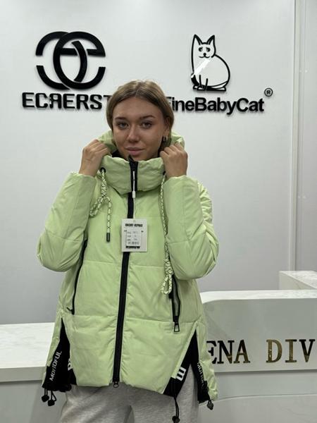 Куртка Orange Chinese (S-2XL) 0071 l.green (зима)