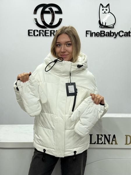 Куртка Orange Chinese (S-2XL) 018 milk (зима)