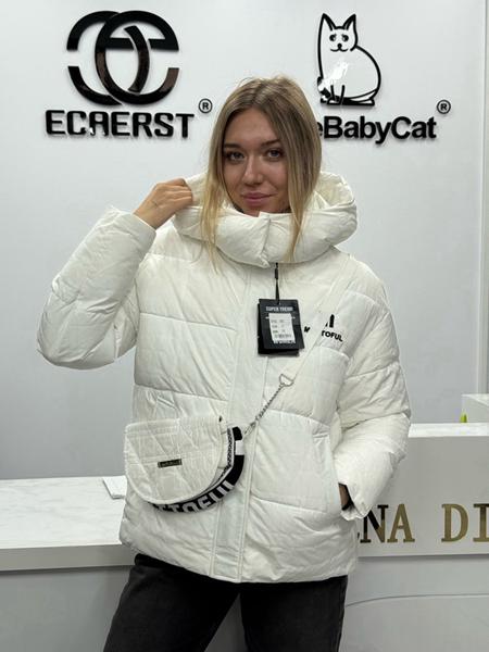 Куртка Orange Chinese (S-2XL) 062 white (зима)