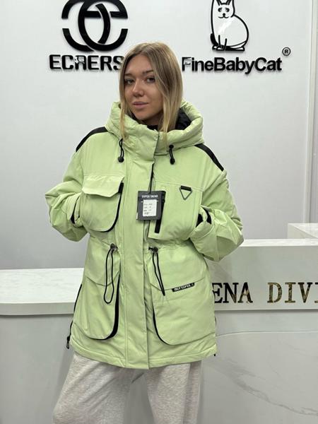 Куртка Orange Chinese (S-2XL) 008 l.green (зима)