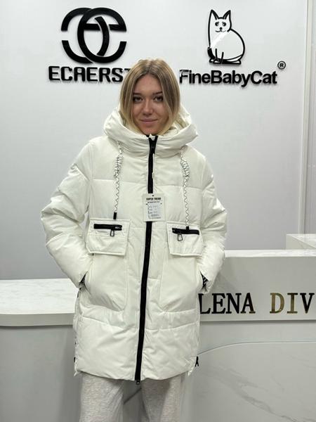 Куртка Orange Chinese (S-2XL) 008 white (зима)