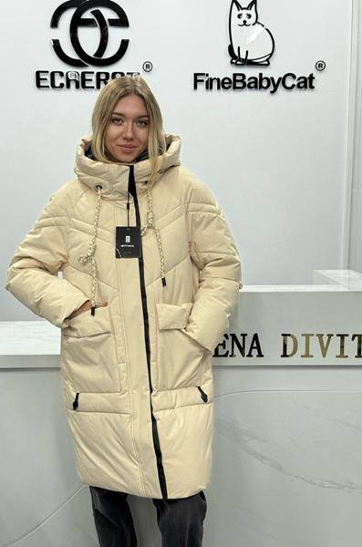 Куртка Orange Chinese (S-2XL) 007 beige (зима)