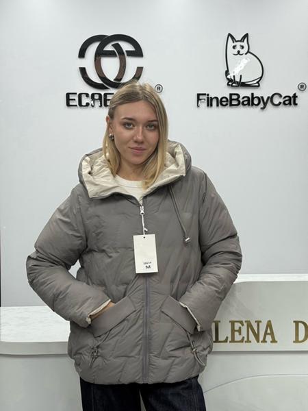 Куртка Orange Chinese (M-2XL) 5665 l.grey (зима)