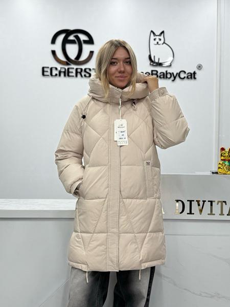 Куртка Orange Chinese (42-50) 869 beige (зима)