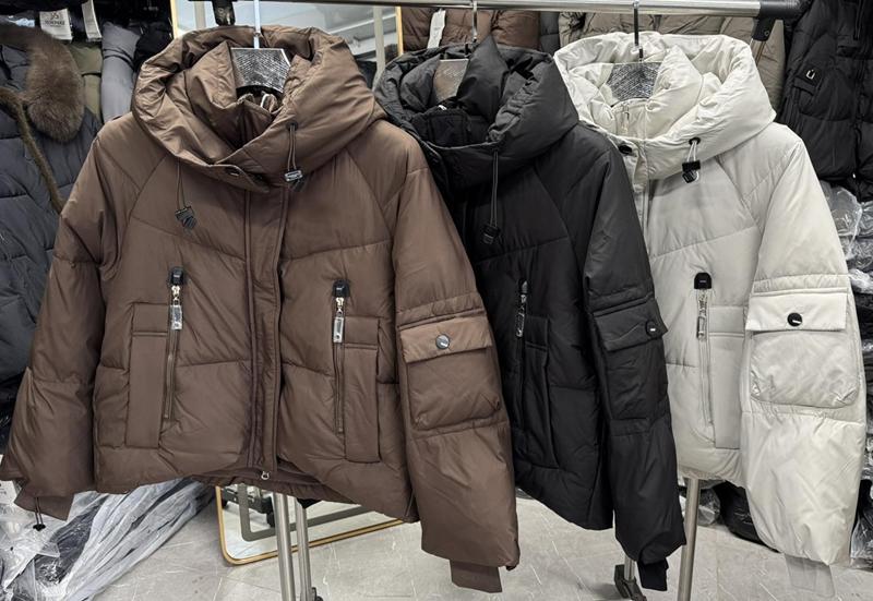 Куртка Orange Chinese (S-XL) W25-201 brown (зима)