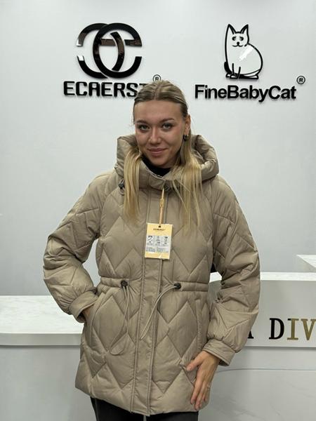 Куртка Orange Chinese (S-2XL) 856 beige (зима)