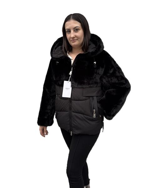 Куртка Orange Chinese (M-2XL) 25-177 black (зима)