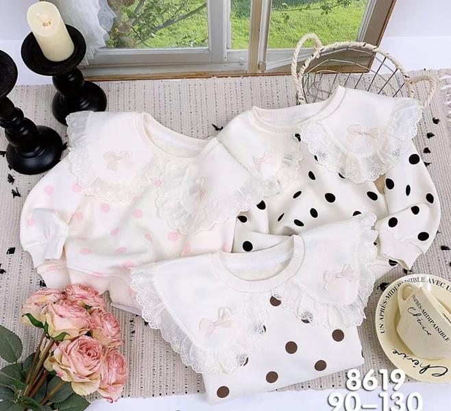 Свитер SunnyTot (90-130) 8619 white-pink (деми)