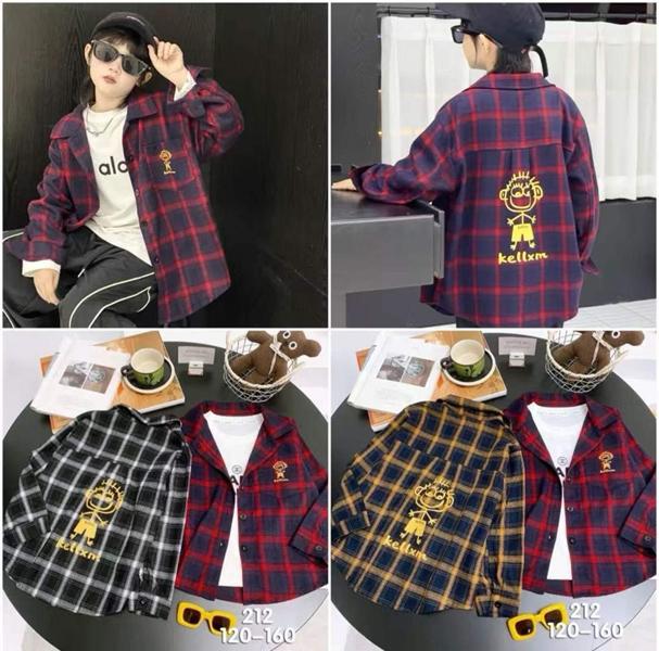 Рубашка SunnyTot (6-10) 212 navy-beige (деми)