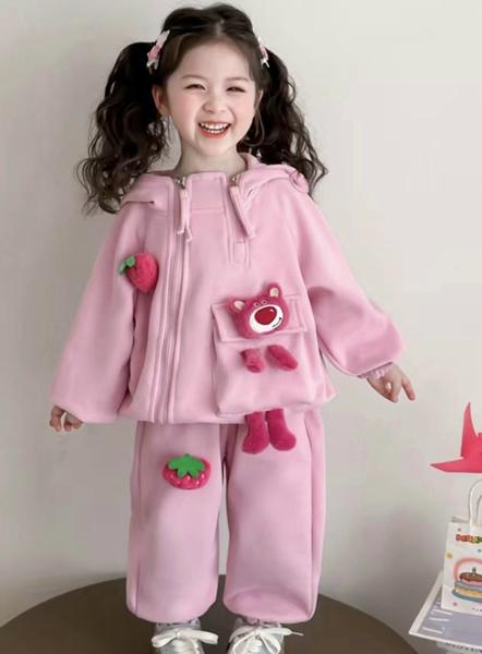 Костюм спорт SunnyTot (90-130) S300 pink (деми)
