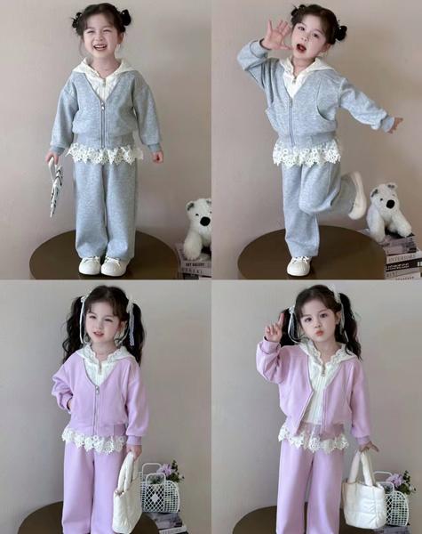 Костюм спорт SunnyTot (90-130) S302 pink (деми)