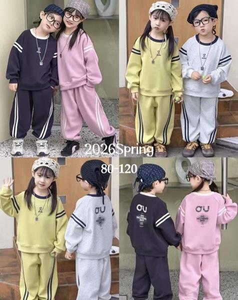 Костюм спорт SunnyTot (80-120) 2026 l.grey (деми)