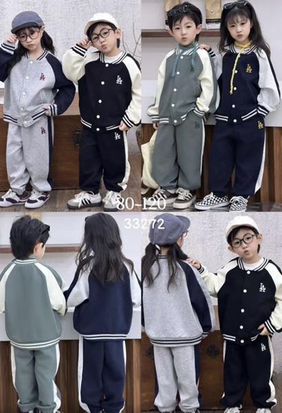 Костюм спорт SunnyTot (80-120) 33272 black (деми)