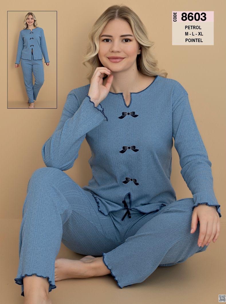 Пижама Trikotag (M-XL) 8603 blue (деми)