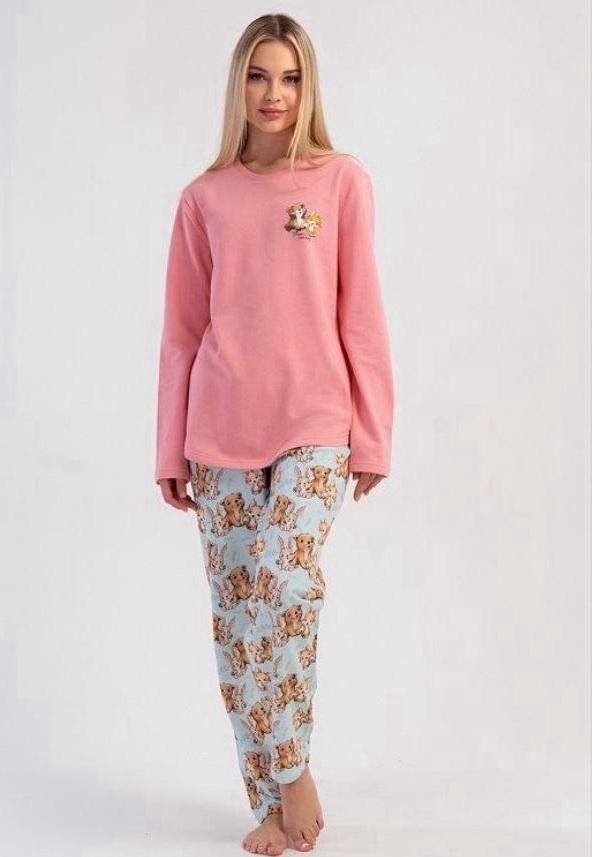 Пижама Trikotag (S-XL) T112 pink (деми)