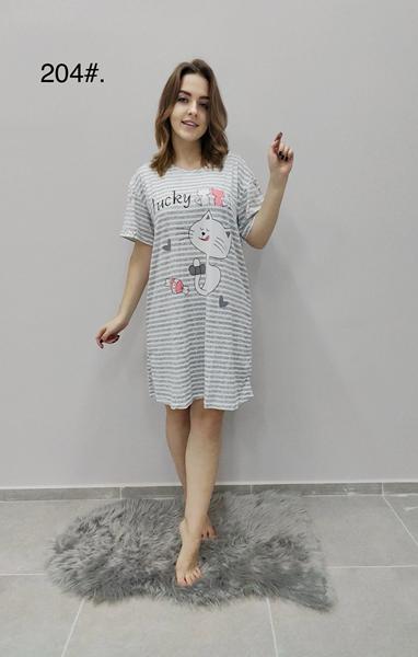 Ночнушка Anion (52) 204 grey (лето)