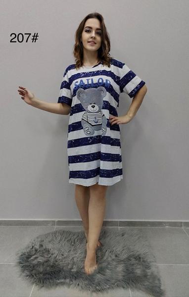 Ночнушка Anion (52) 207 navy (лето)