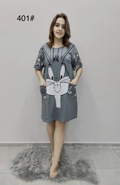 Ночнушка Anion (52) 401 d.grey (лето)