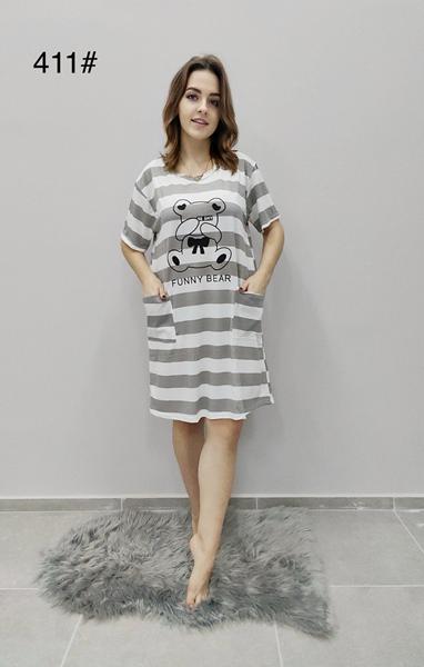 Ночнушка Anion (52) 411 grey (лето)