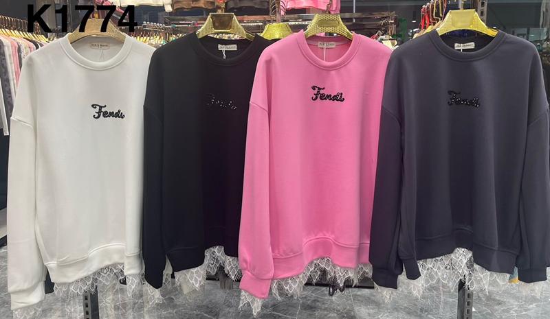 Свитер Estima (XL-4XL) K1774 pink (деми)