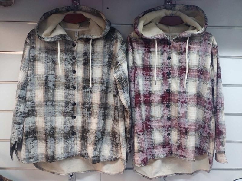 Кофта спорт Estima (M-2XL) 8193 grey-brown (зима)