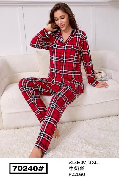 Пижама Estima (M-3XL) 70240 red (деми)