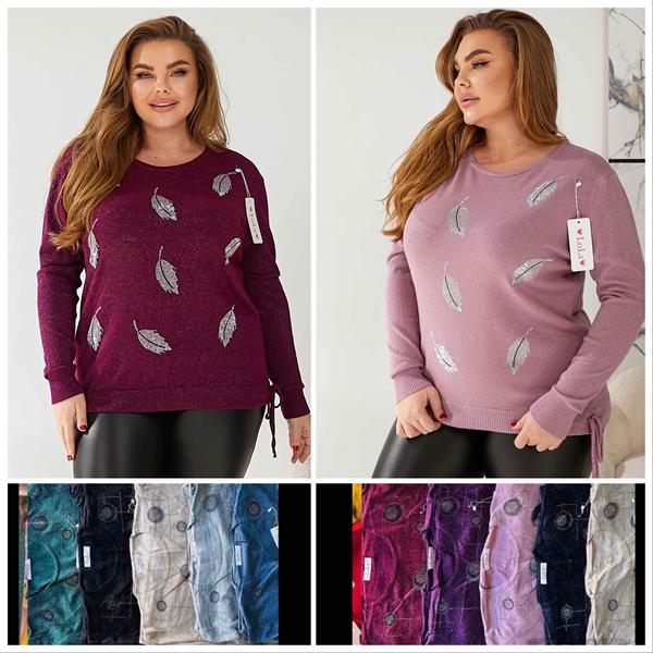 Свитер Lola (54-56) LL413 mix (деми)