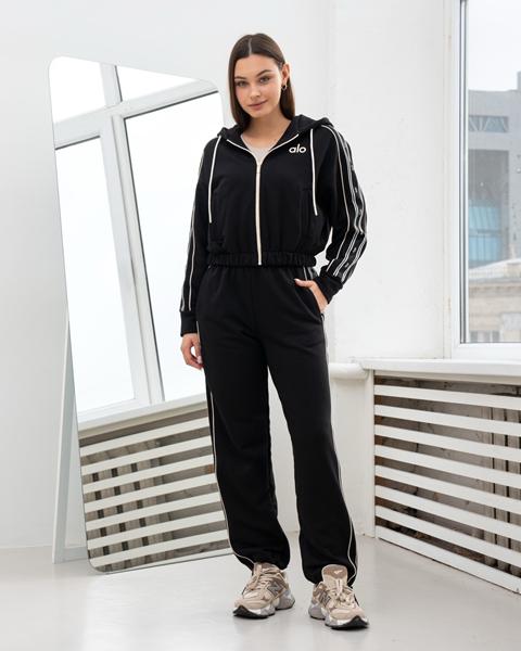 Костюм спорт AZNA (XS-L) ДП173 black (деми)