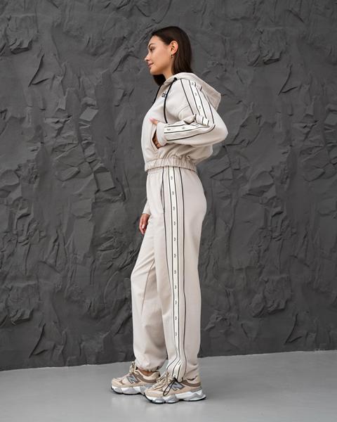 Костюм спорт AZNA (XS-L) ДП173 beige (деми)