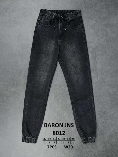 Джинсы Baron Jeans (29-36) 8012 d.grey (деми)