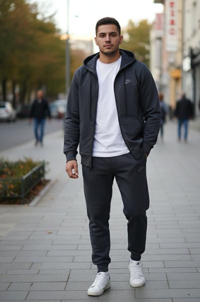 Костюм спорт Zalov (46-54) ZW1059 grey (деми)