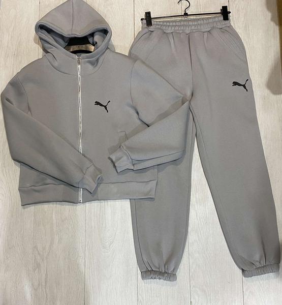 Костюм спорт Zalov (M-XL) ZW1068 grey (зима)