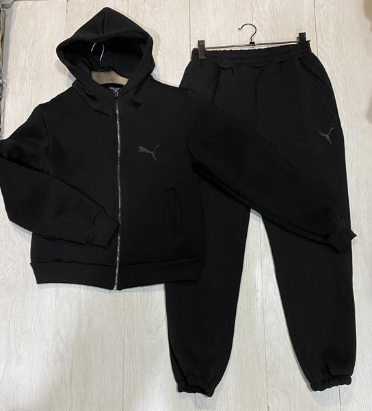 Костюм спорт Zalov (M-XL) ZW1069 black (зима)