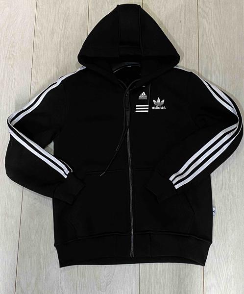 Кофта спорт Zalov (46-54) ZW1100 black (зима)