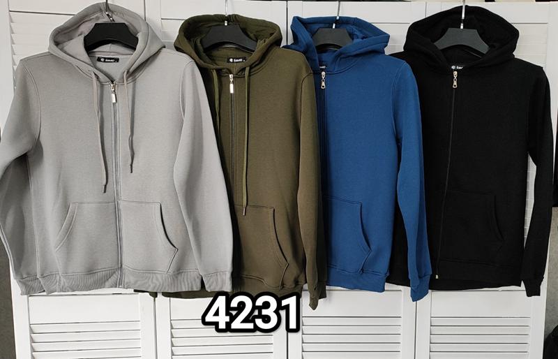 Кофта спорт MMC clothes (48-52) 4231 blue (зима)