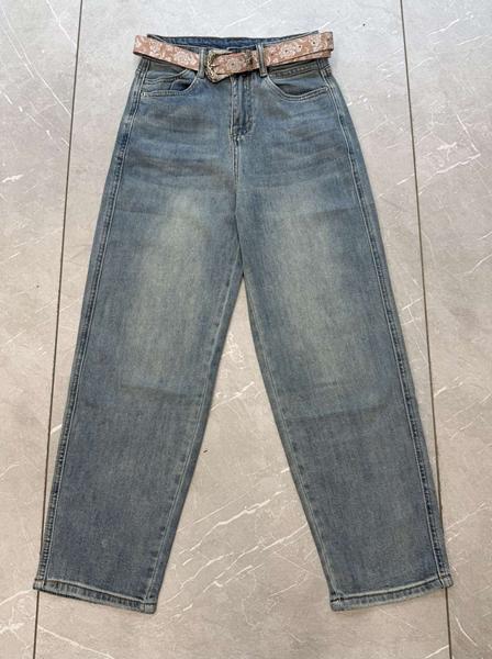 Джинсы Saint Wish (S-2XL) 6863 l.blue (деми)