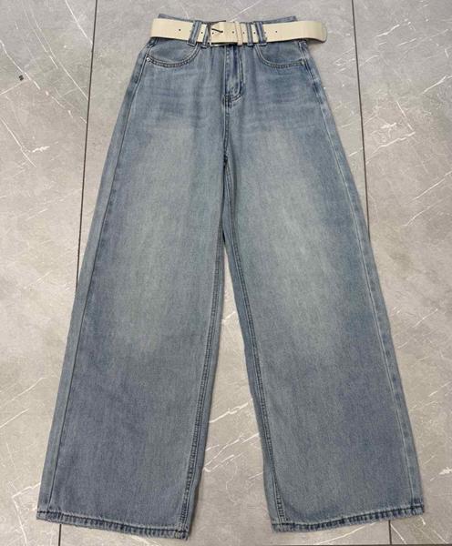 Джинсы Saint Wish (S-XL) 7030 l.blue (деми)